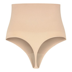 Bye-Bra - Faonneur Sans Points Style String Beige Taille S